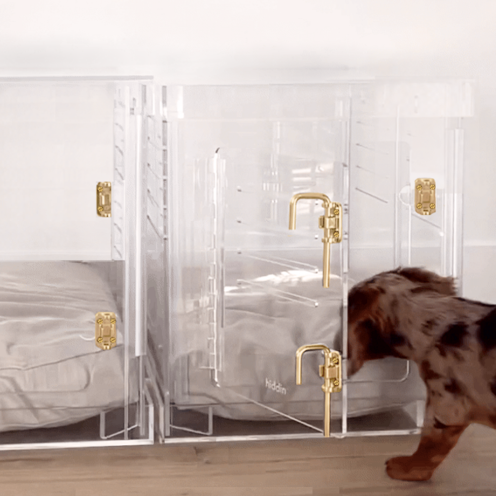 Small Crate (Gold Latch)