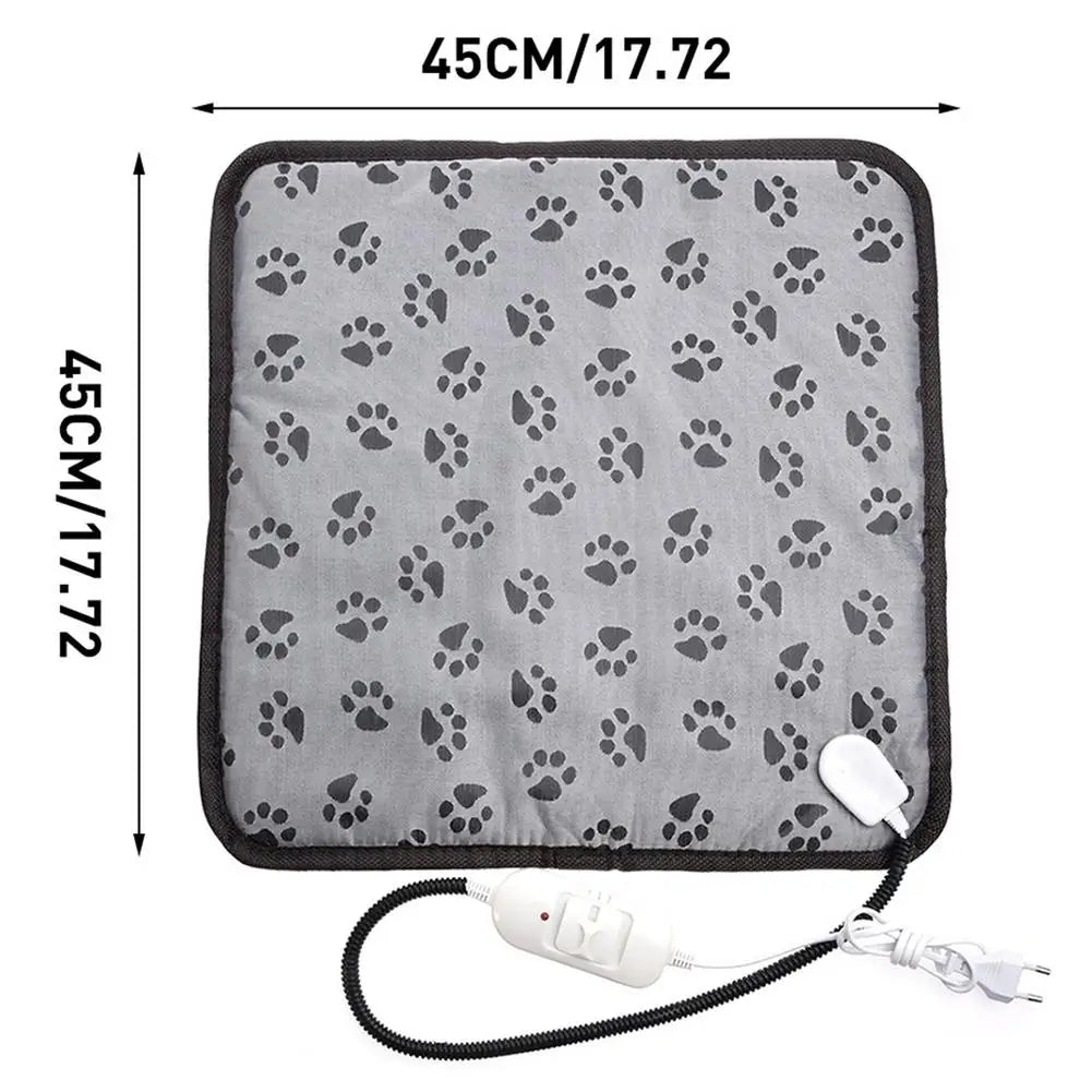 Pet Electric Blanket Heating Pad Bed /Mat Waterproof Adjustable Temperature