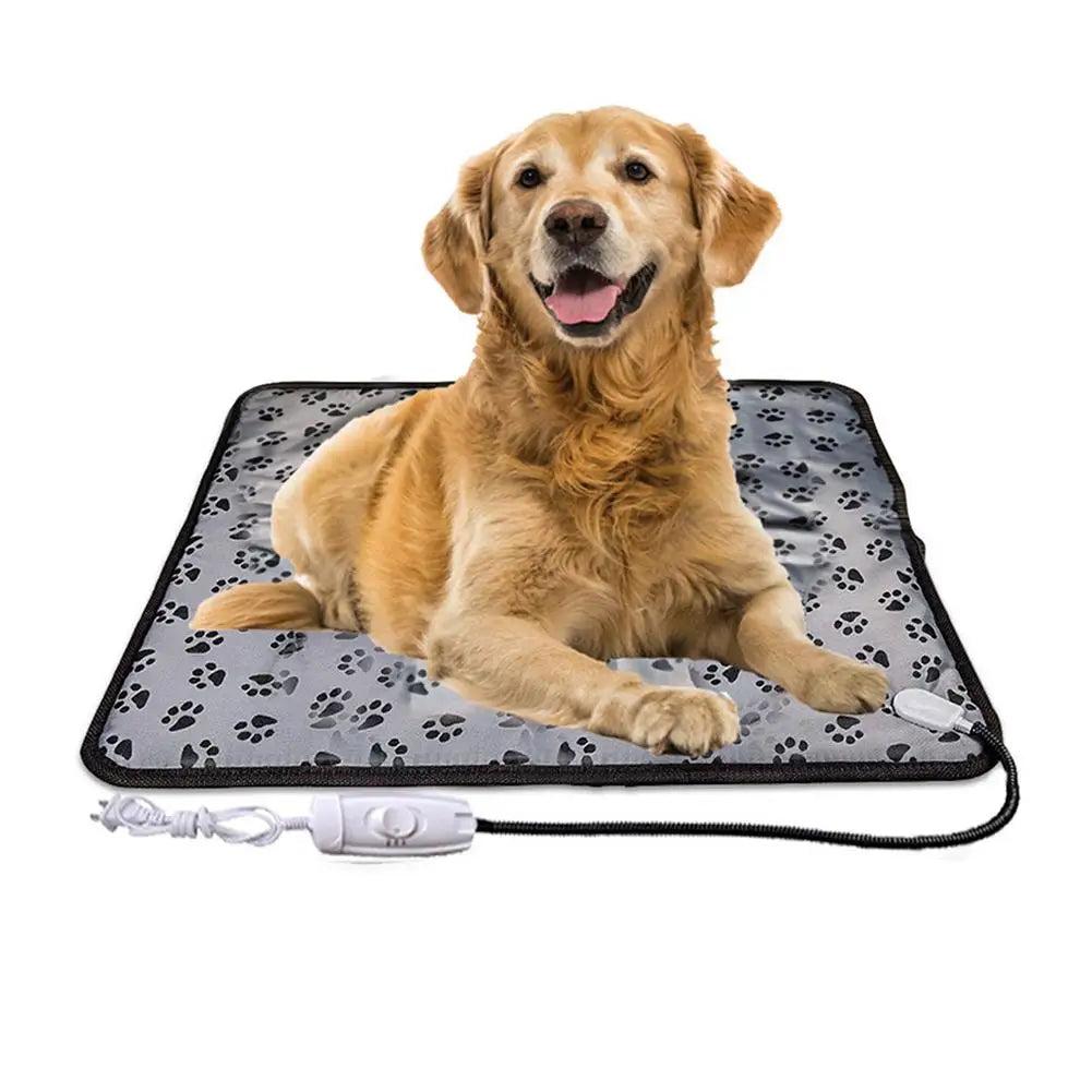 Pet Electric Blanket Heating Pad Bed /Mat Waterproof Adjustable Temperature