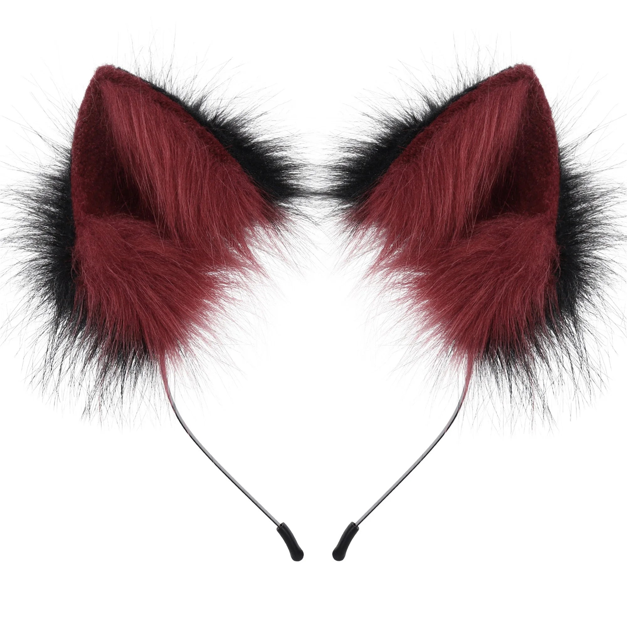 Plush Cat Ears Headpiece Costume for Kids Adults Halloween Dress Up
