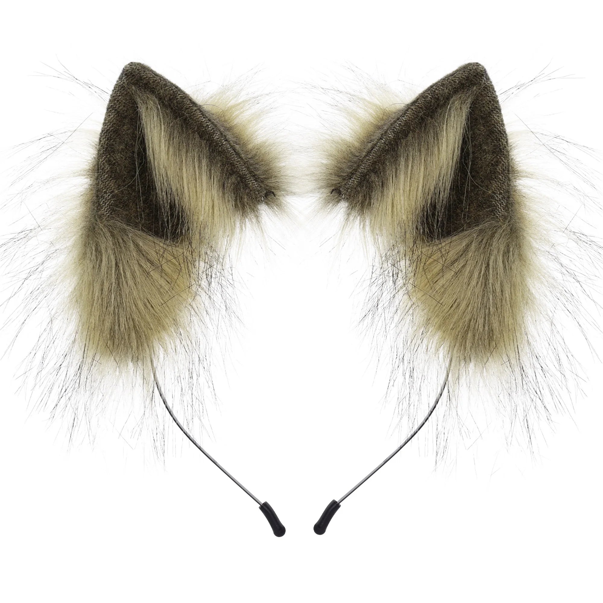 Plush Cat Ears Headpiece Costume for Kids Adults Halloween Dress Up