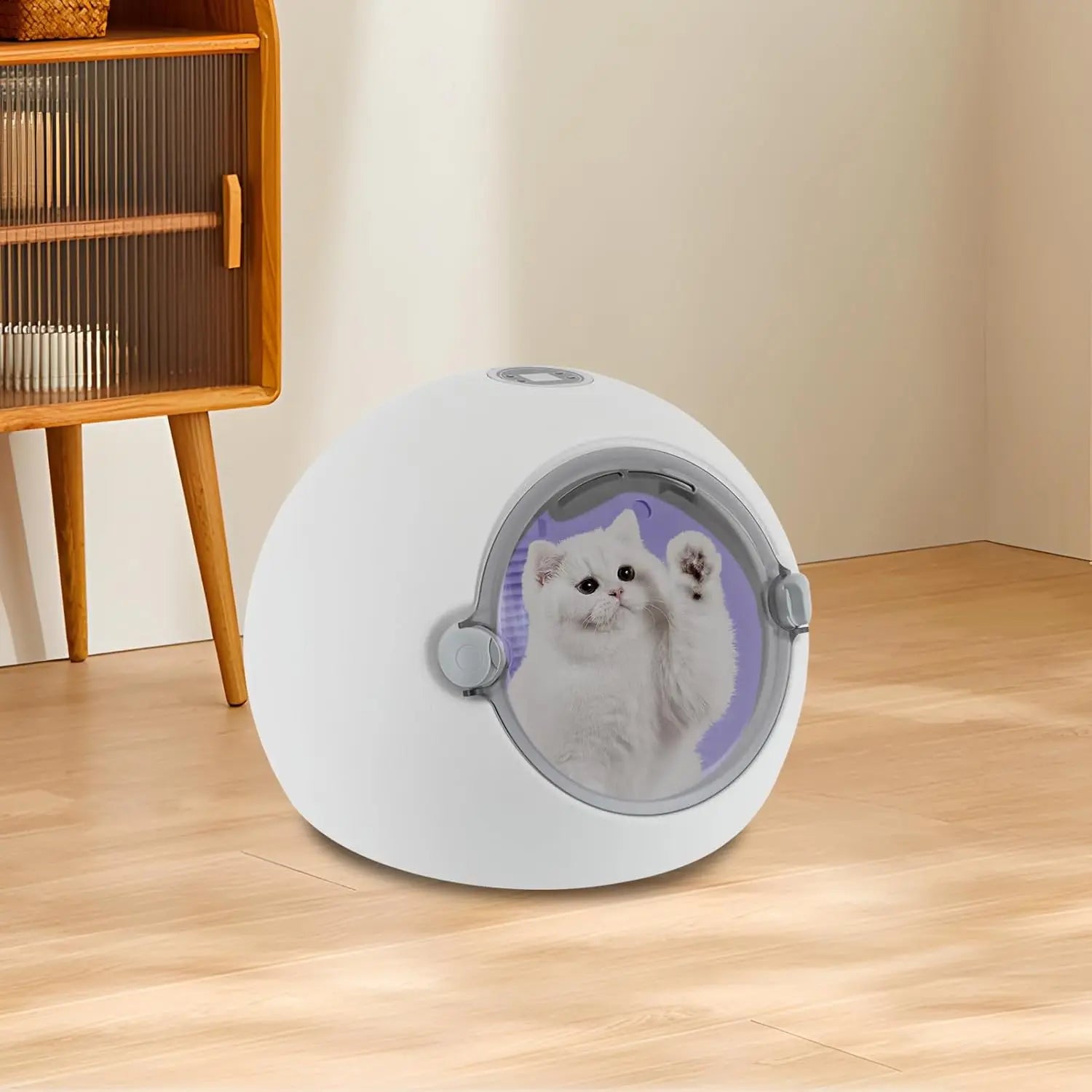 Portable Automatic Smart Temperature, LED, Ultra Quiet, Pet Dryer Box