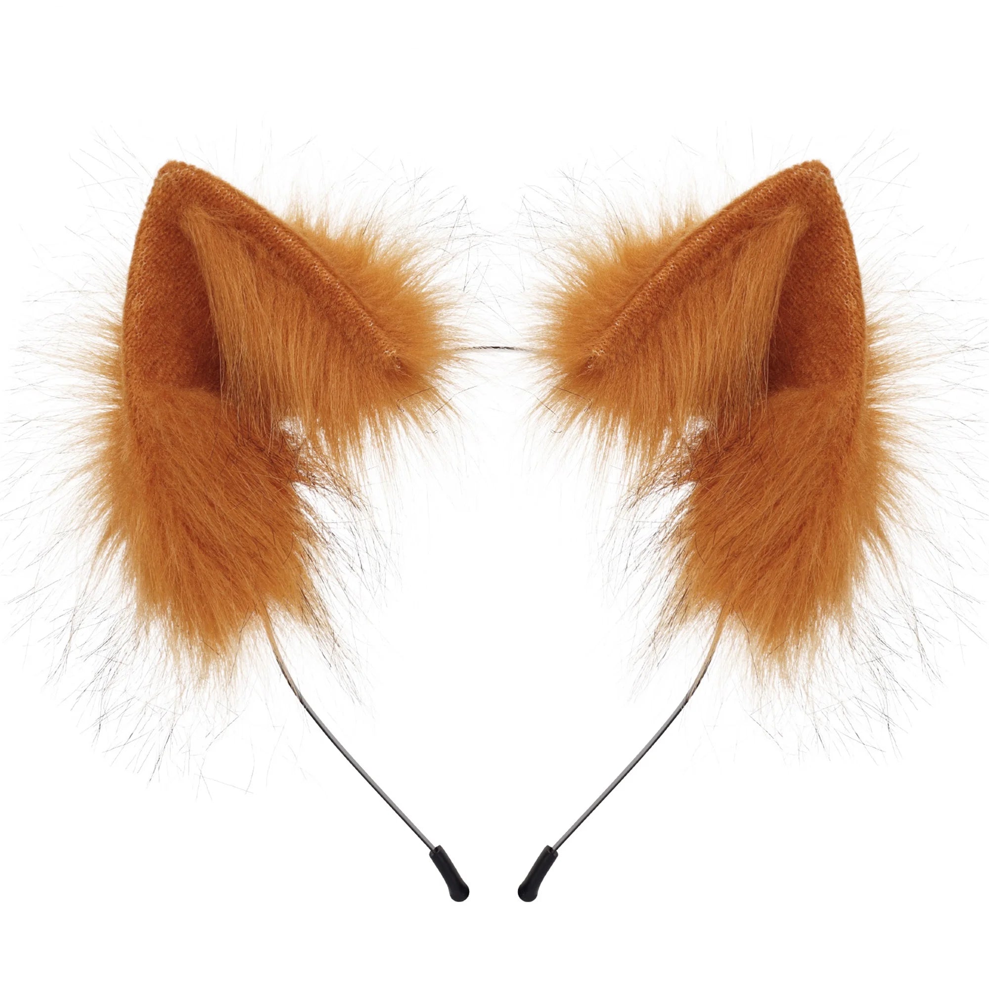 Plush Cat Ears Headpiece Costume for Kids Adults Halloween Dress Up