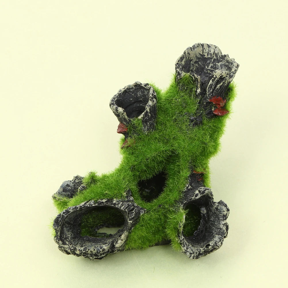 Breeding Hiding Cave Ornaments Evasion House Simulation Moss Roots Aquarium