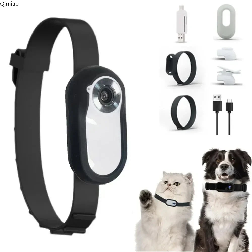 Pet Recorder Anti-shake Pet View Camera Collar Outdoor Sports