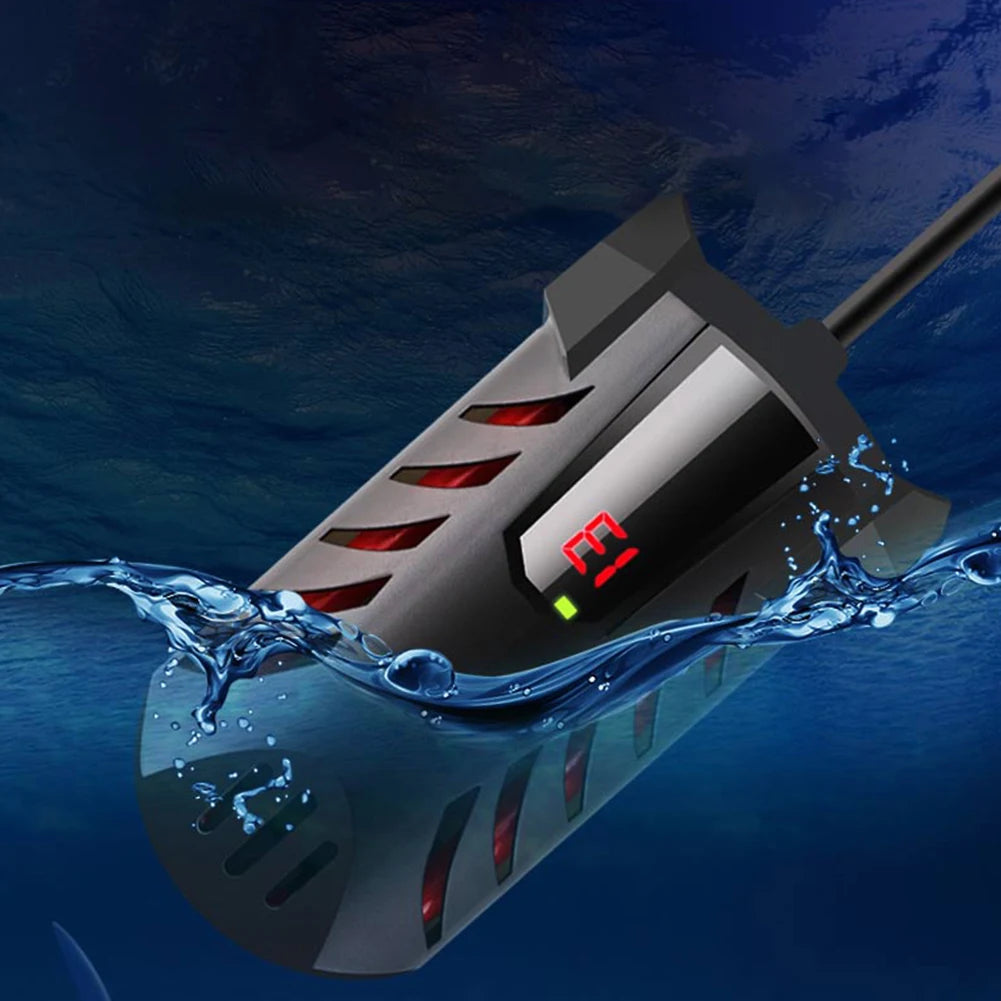 Submersible Heater with Suction Cup Aquarium Explosion-Proof Heating Rod
