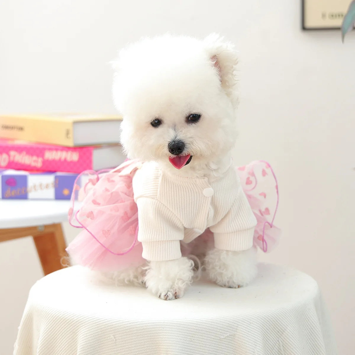 Pink Dresses Fancy Pet Grooming, Formal, Halloween Costumes