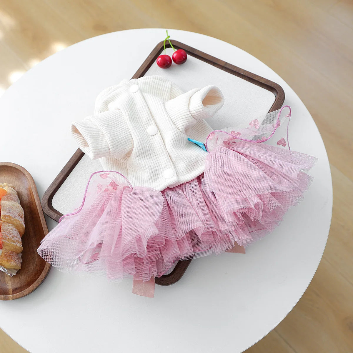 Pink Dresses Fancy Pet Grooming, Formal, Halloween Costumes