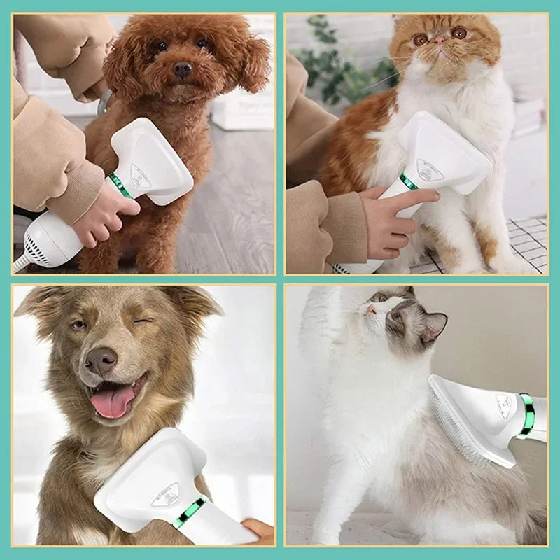 Portable 2 In 1 Pet Grooming Blower Comb /Brush Dryer