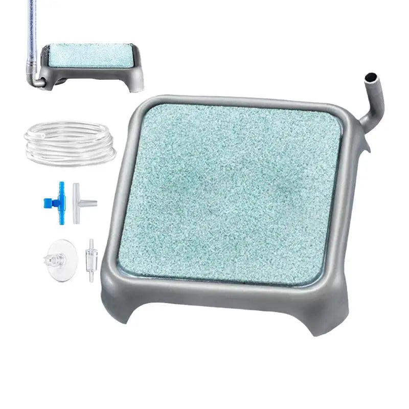Aquarium oxygen enhancing  jadeite and stainless steel Bubble Diffuser
