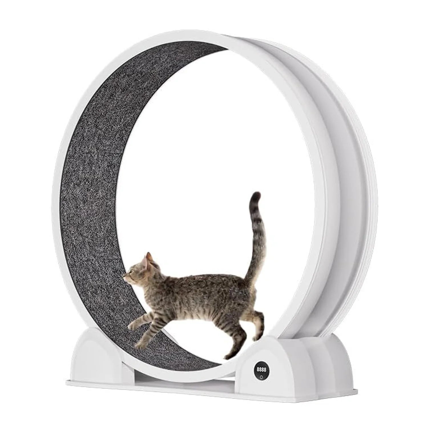 Exercise Wheel 45" Treadmill For Cats Quiet Running . Smart Pedometer