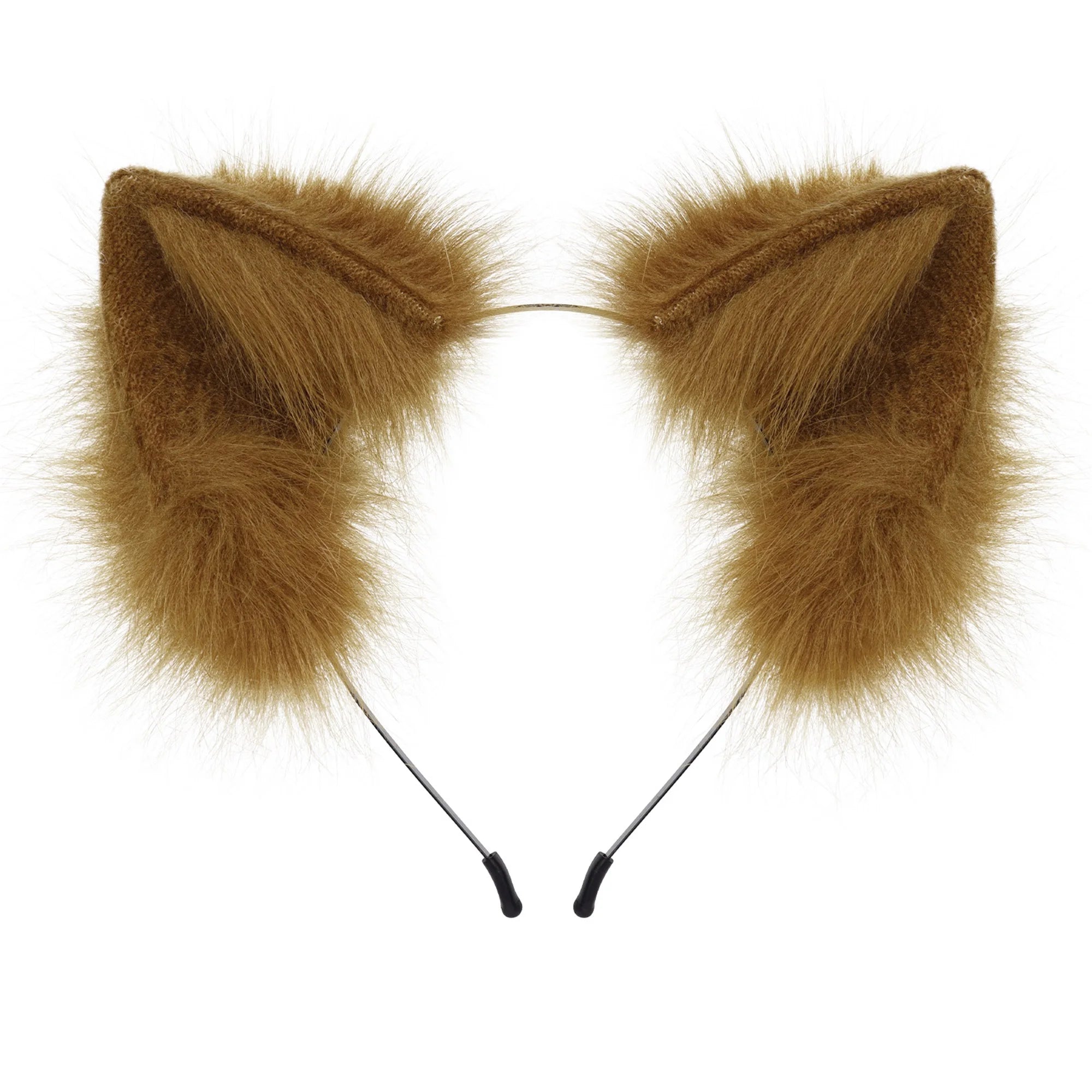 Plush Cat Ears Headpiece Costume for Kids Adults Halloween Dress Up