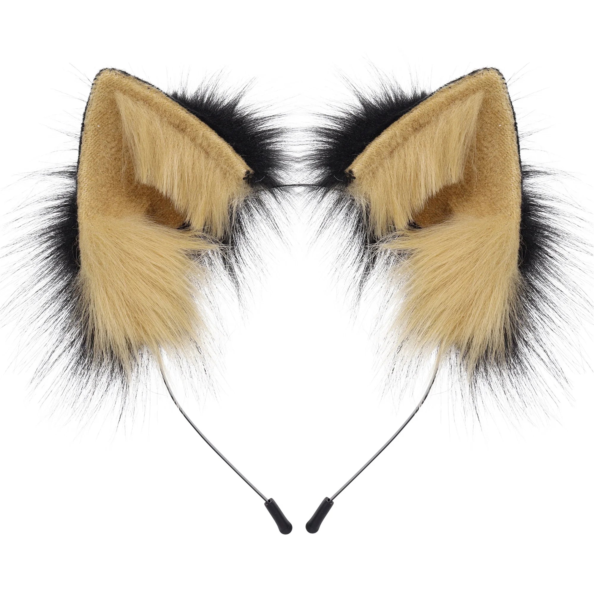 Plush Cat Ears Headpiece Costume for Kids Adults Halloween Dress Up