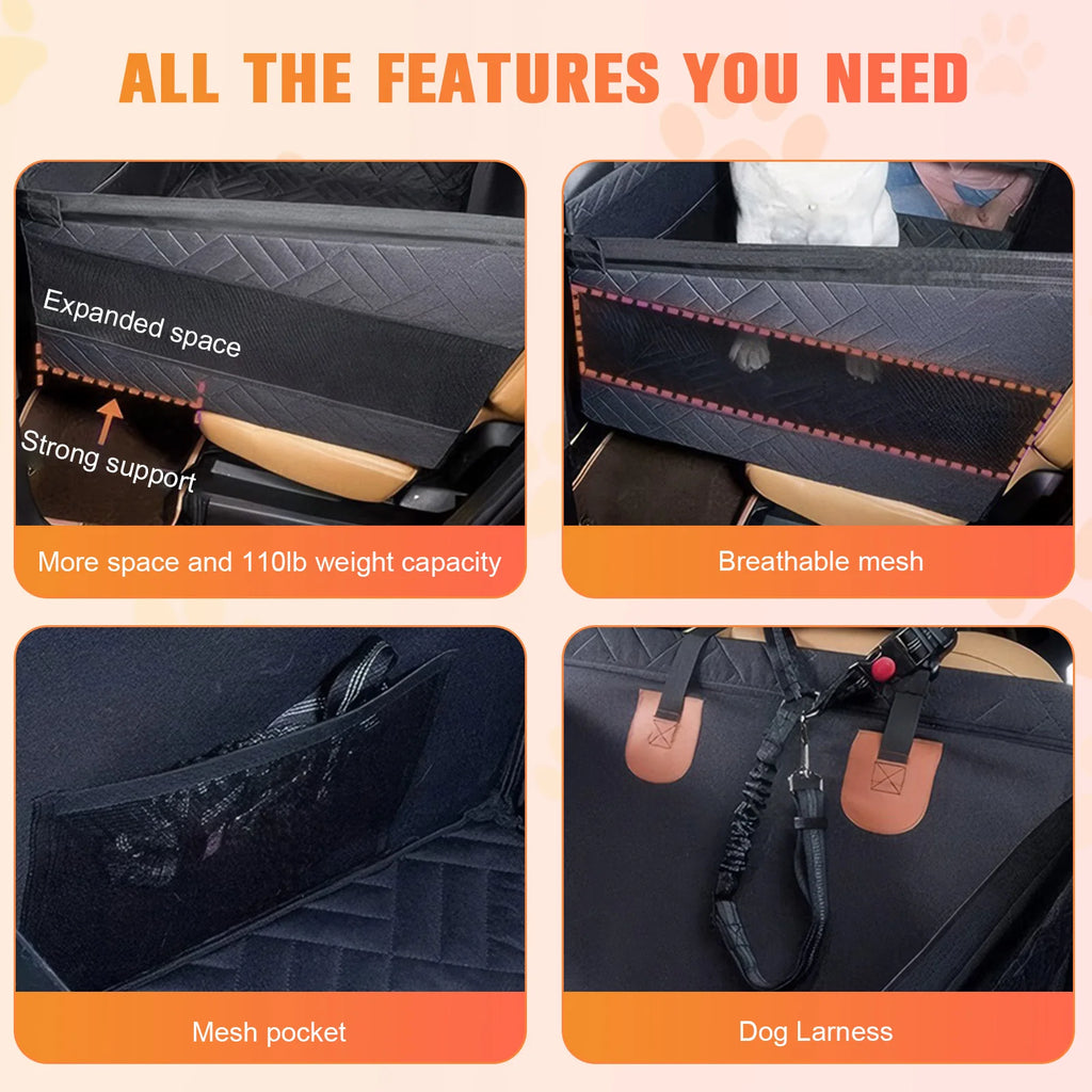 Pet Seat Cover, Hammock Heavy Duty Scratch Resistant for vehicles
