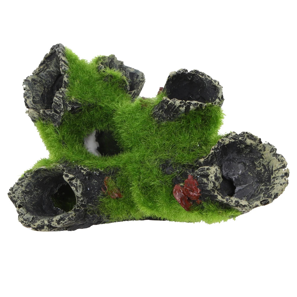 Breeding Hiding Cave Ornaments Evasion House Simulation Moss Roots Aquarium