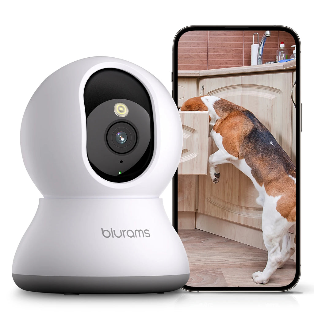 Home Security Camera for Dog/Elder/Pet, One-Touch