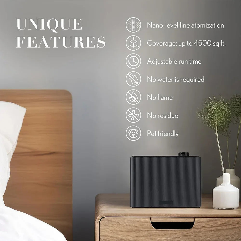 4000m³ Fragrance Diffuser Smart Timing Scent Electric Air Freshener
