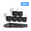 8Ch 4K 5MP 8MP CCTV Security Camera System Human Detection
