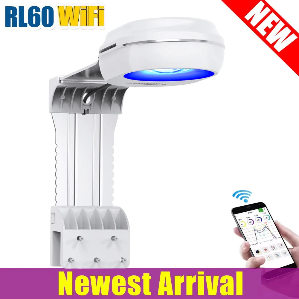 LED Lighting, Saltwater for Marine Reef Fish Tank, Include Mount