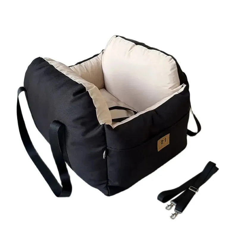 Pet Nest Cushion Travel Mattress Car Seat with Safety Belt