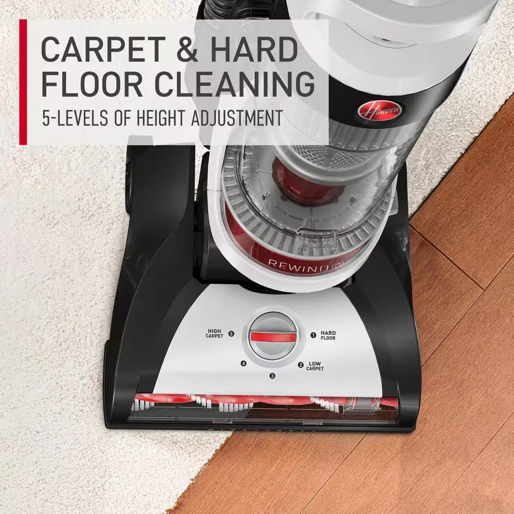Bagless Upright Multi-Surface Vacuum for Pet Hair , Washable Filter