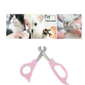 Pet Nail Clippers, Grooming Tool, Pink Trimmer / Claw Cutter