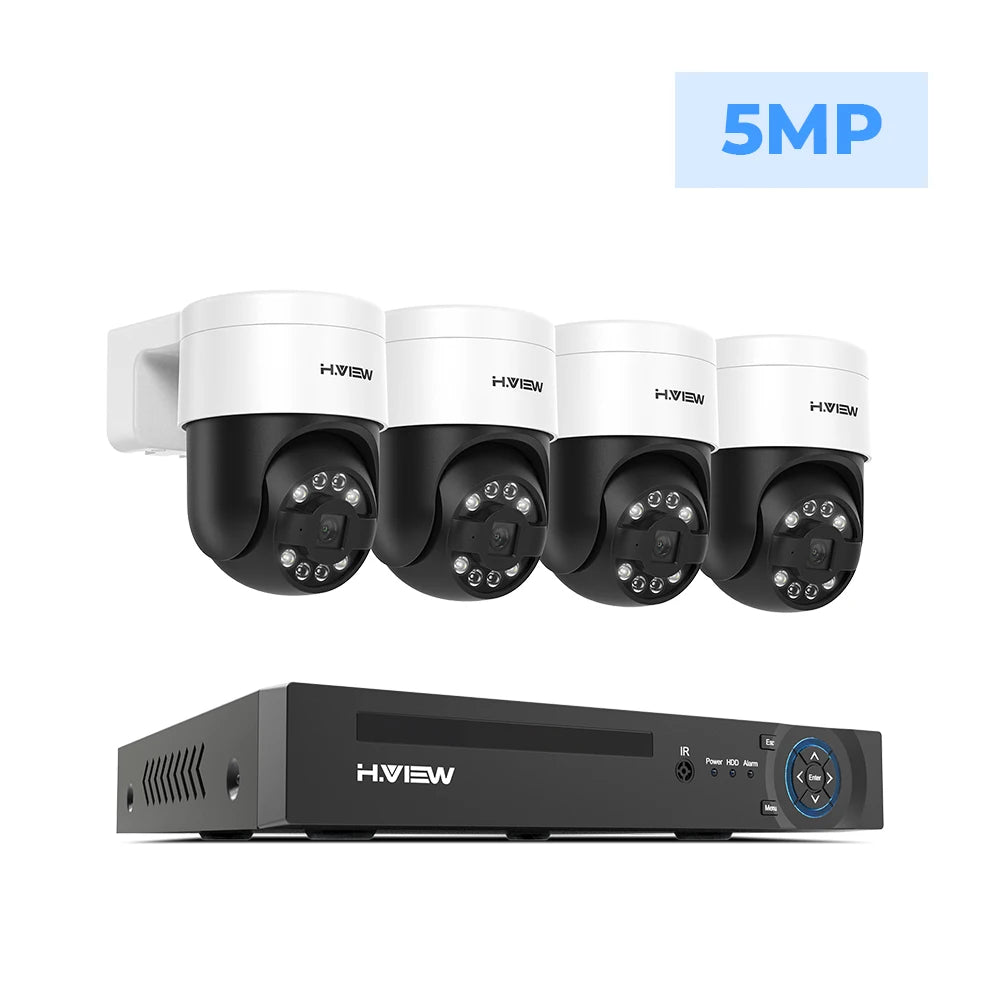 8Ch 4K 5MP 8MP CCTV Security Camera System Human Detection
