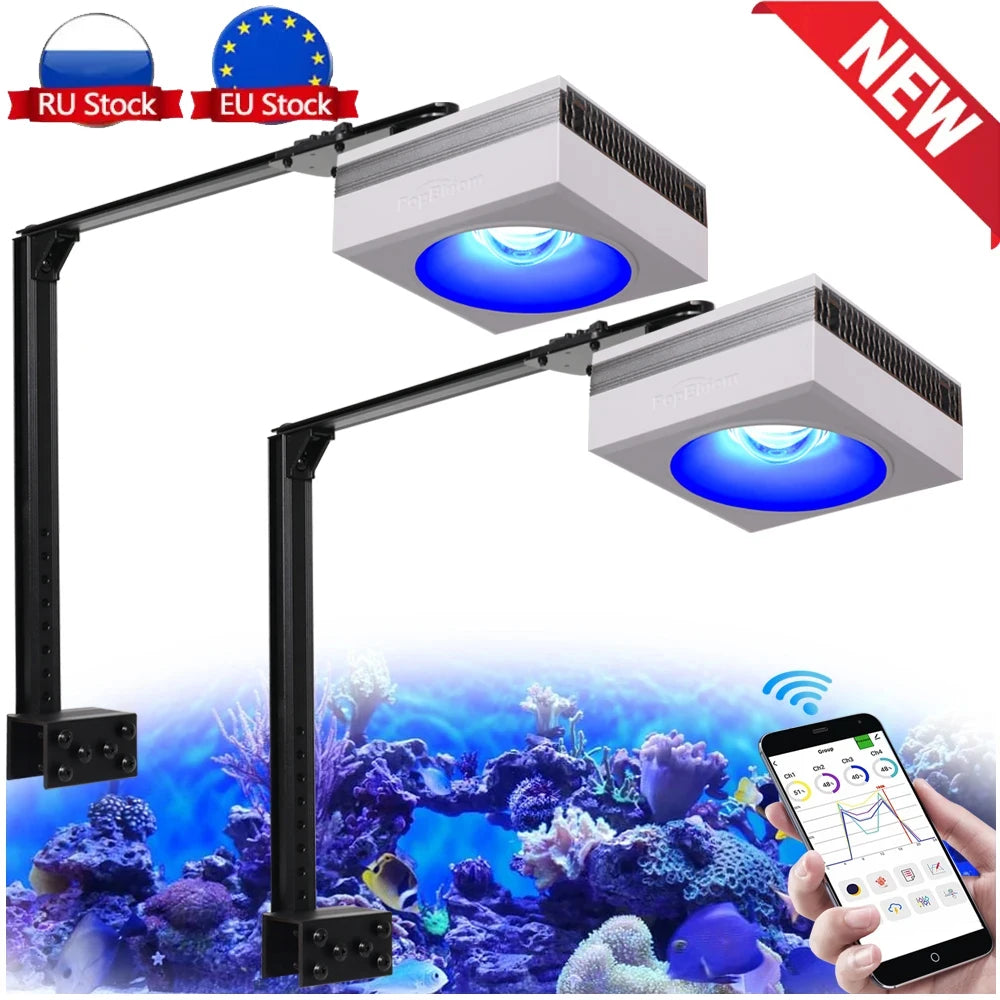 WiFi LED 100W Reef, Grow, Aquarium Tank Lighting