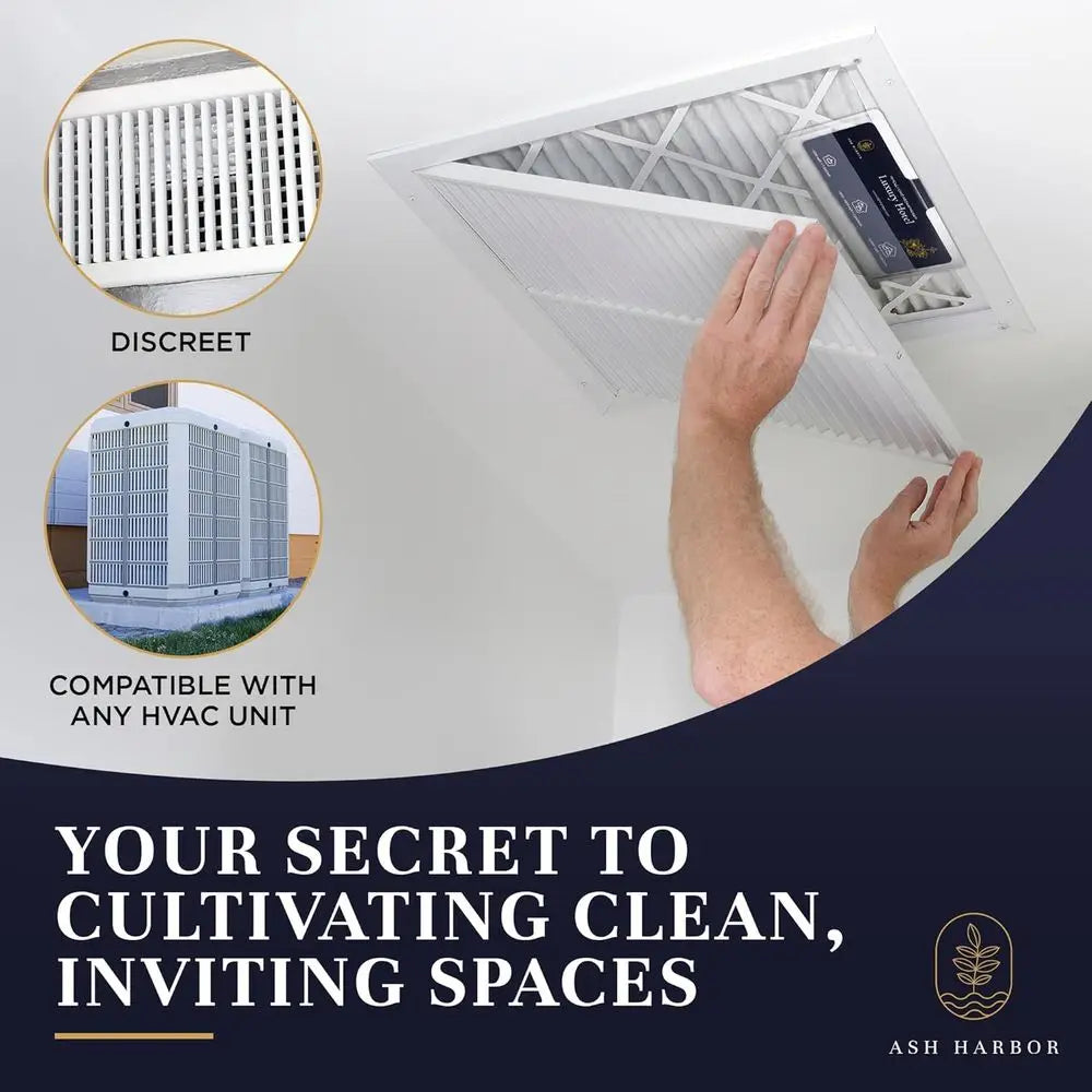 Whole House Air Refresher /HVAC Filter - Scented Duct Odor Eliminator