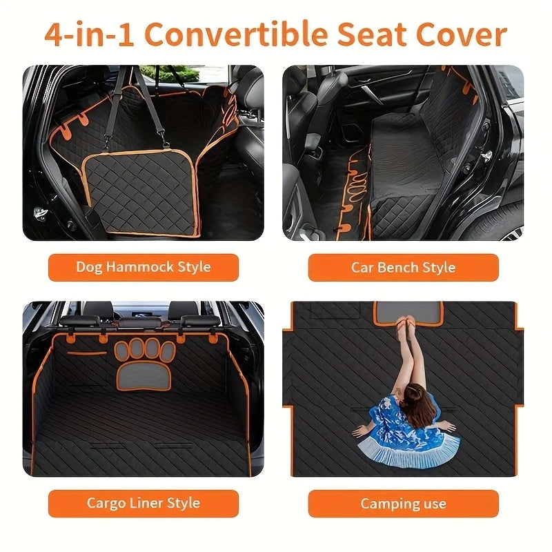Pet Seat Cover, Hammock Heavy Duty Scratch Resistant for vehicles