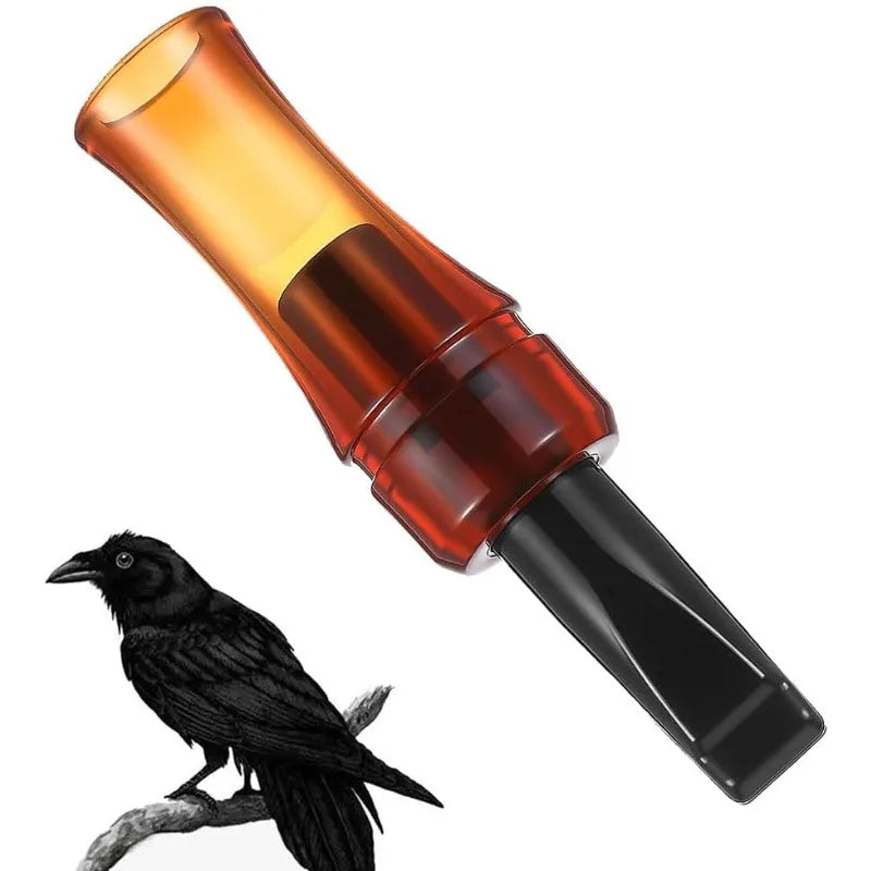 Bird Whistle with Realistic Sound Imitation Crow Call Decoy