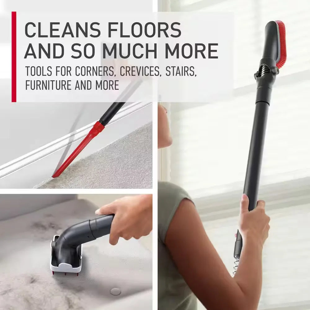 Bagless Upright Multi-Surface Vacuum for Pet Hair , Washable Filter