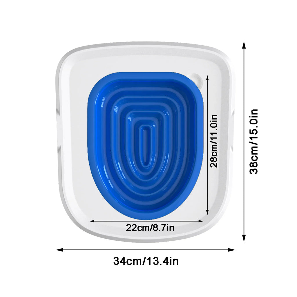 Reusable Cat Toilet Trainer Plastic Set Litter Box Mat