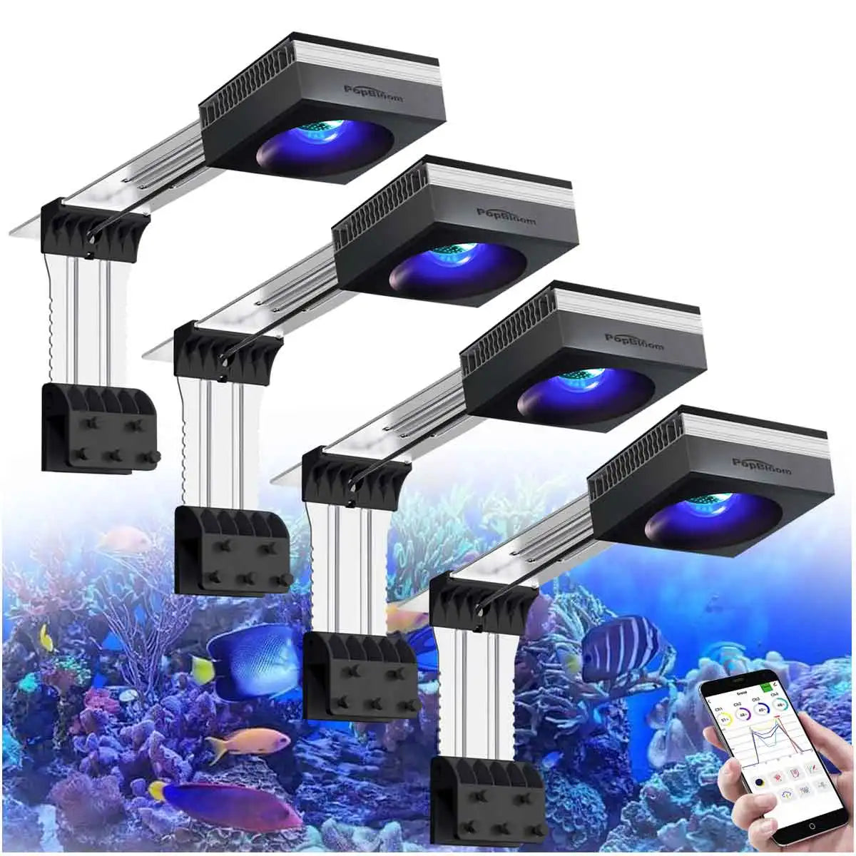 100 Watts  WiFi controlled Reef Aquarium Light