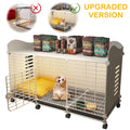 Pet Kennel - Wheels, Tray, Cage Crate Small/Medium/Large Pets