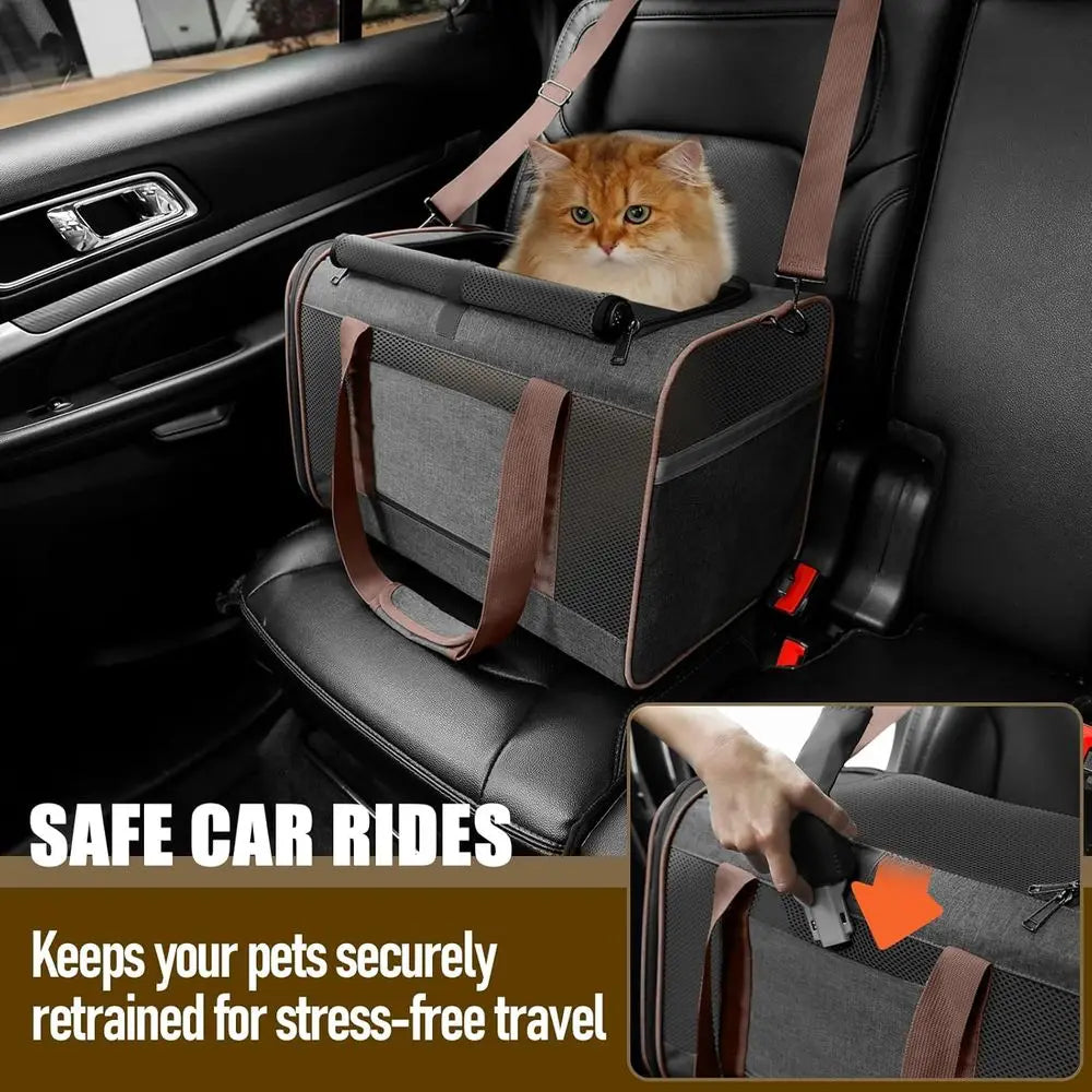 Soft Pet Taxi Carrying Bag Carrier Cage for Over 25lbs,