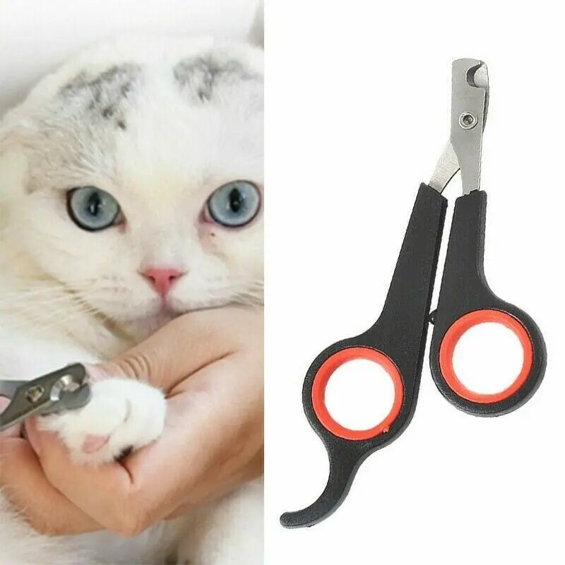 Pet Nail Clippers, Grooming Tool, Pink Trimmer / Claw Cutter
