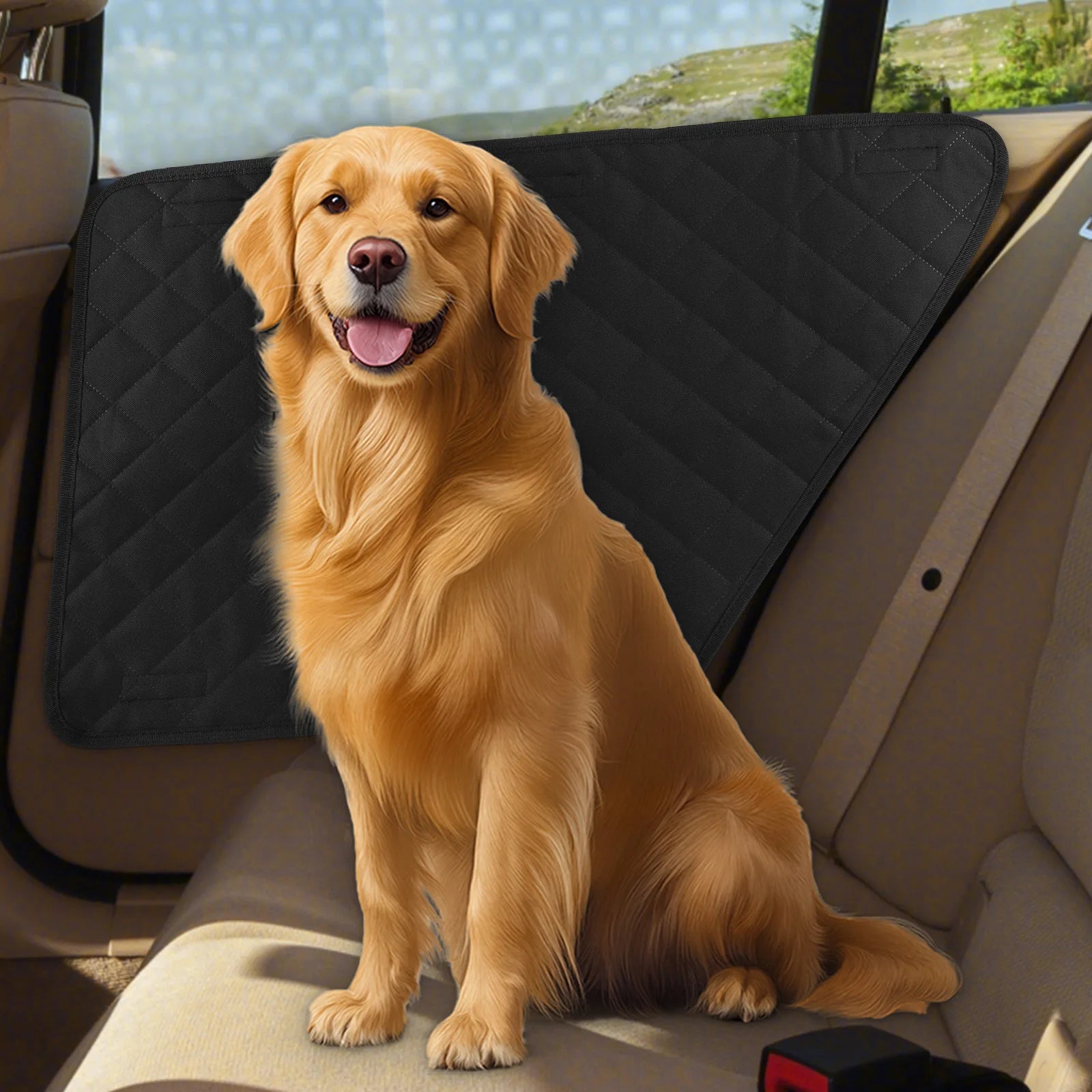2Pcs Waterproof Pet Anti-Scratch Car Door Cover Guard