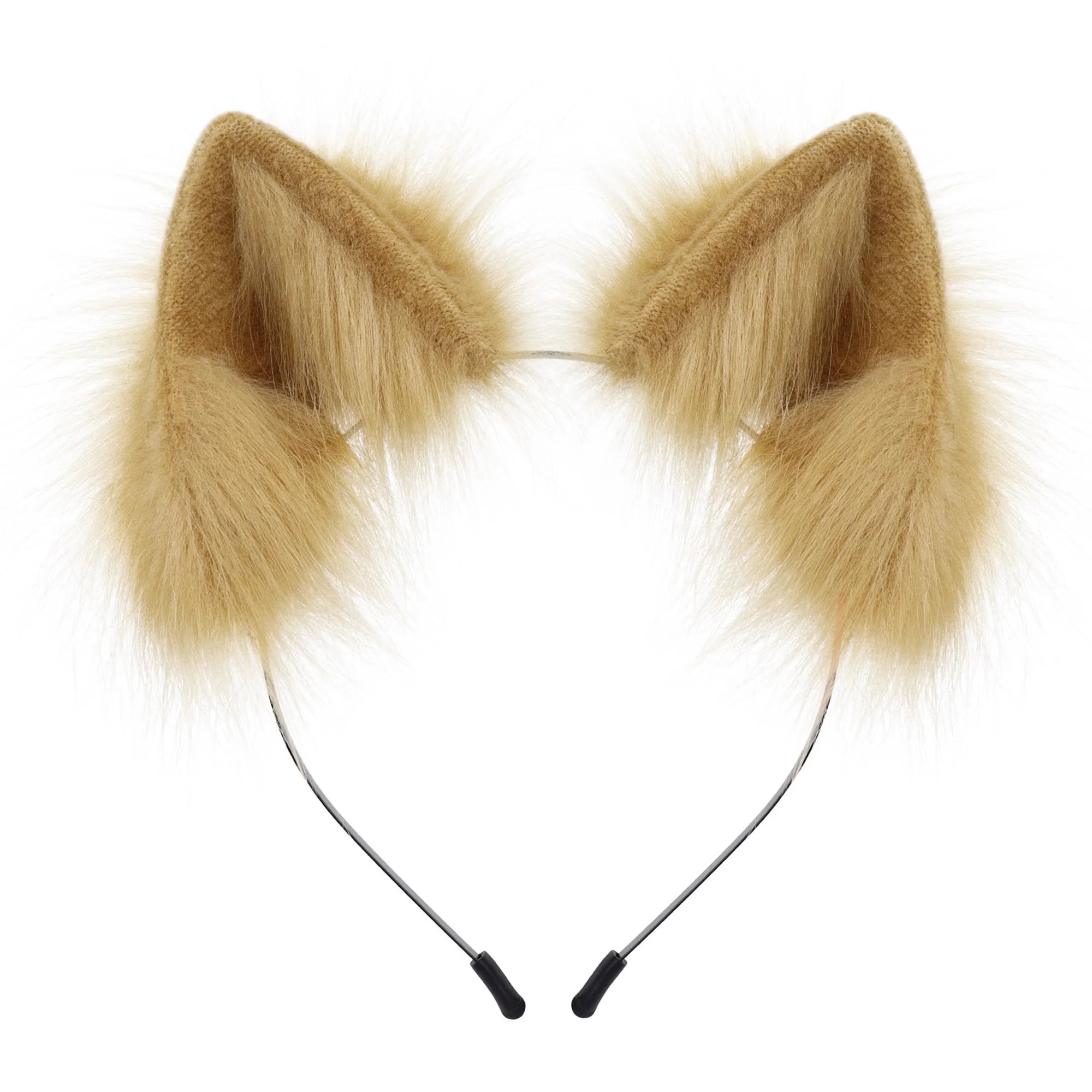 Plush Cat Ears Headpiece Costume for Kids Adults Halloween Dress Up