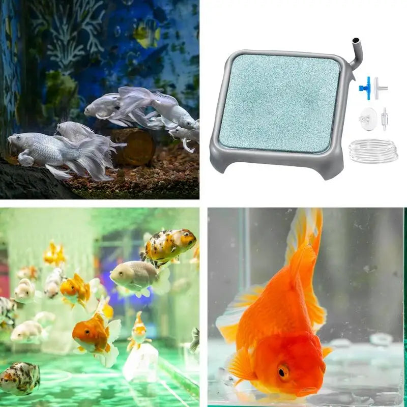 Aquarium oxygen enhancing  jadeite and stainless steel Bubble Diffuser
