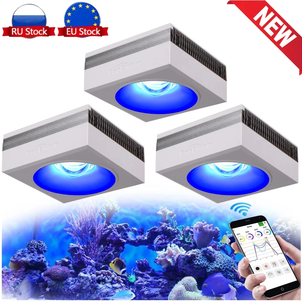 WiFi LED 100W Reef, Grow, Aquarium Tank Lighting