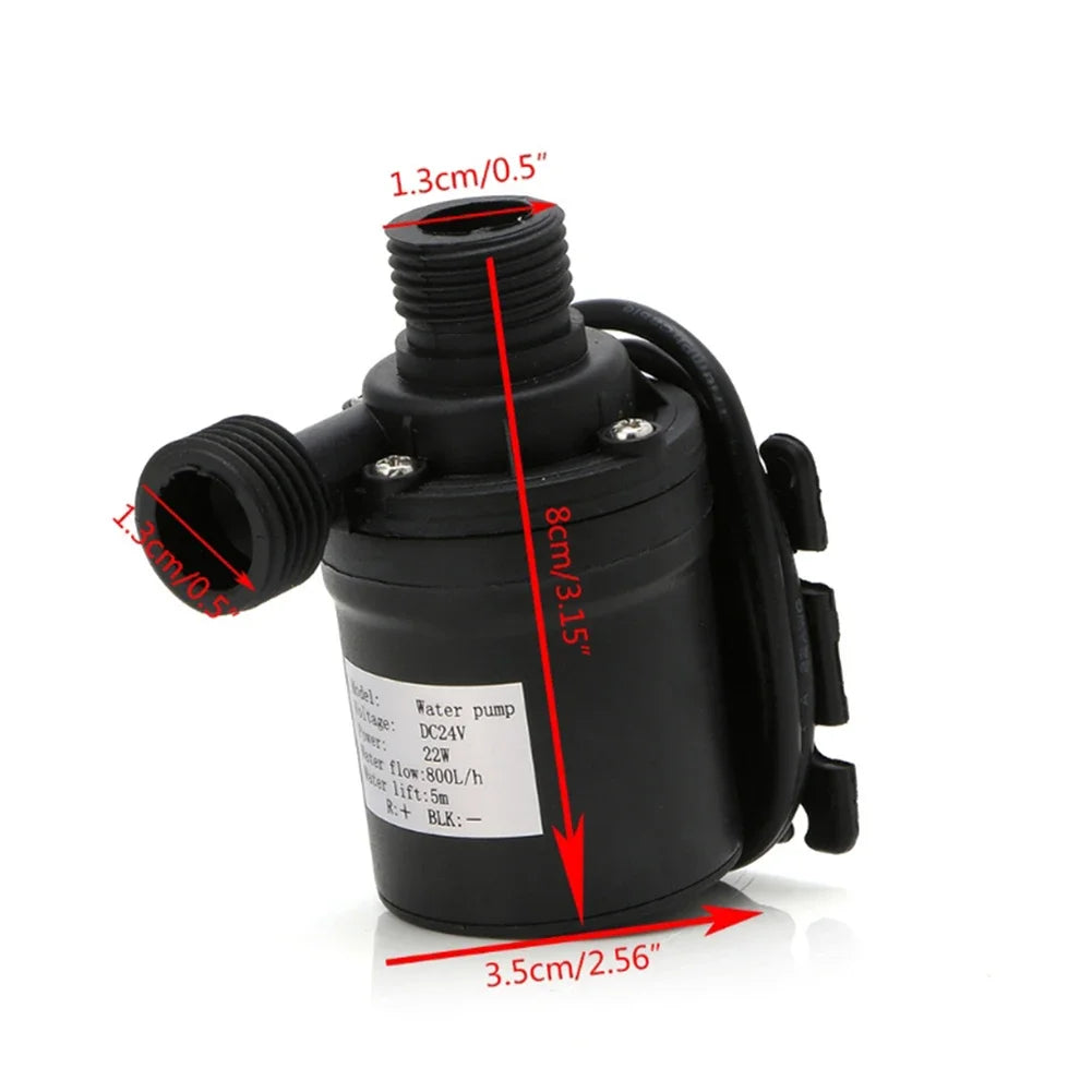 Ultra-Quiet Submersible Aquarium, Water Fountain, Fish Pond Pump Filter
