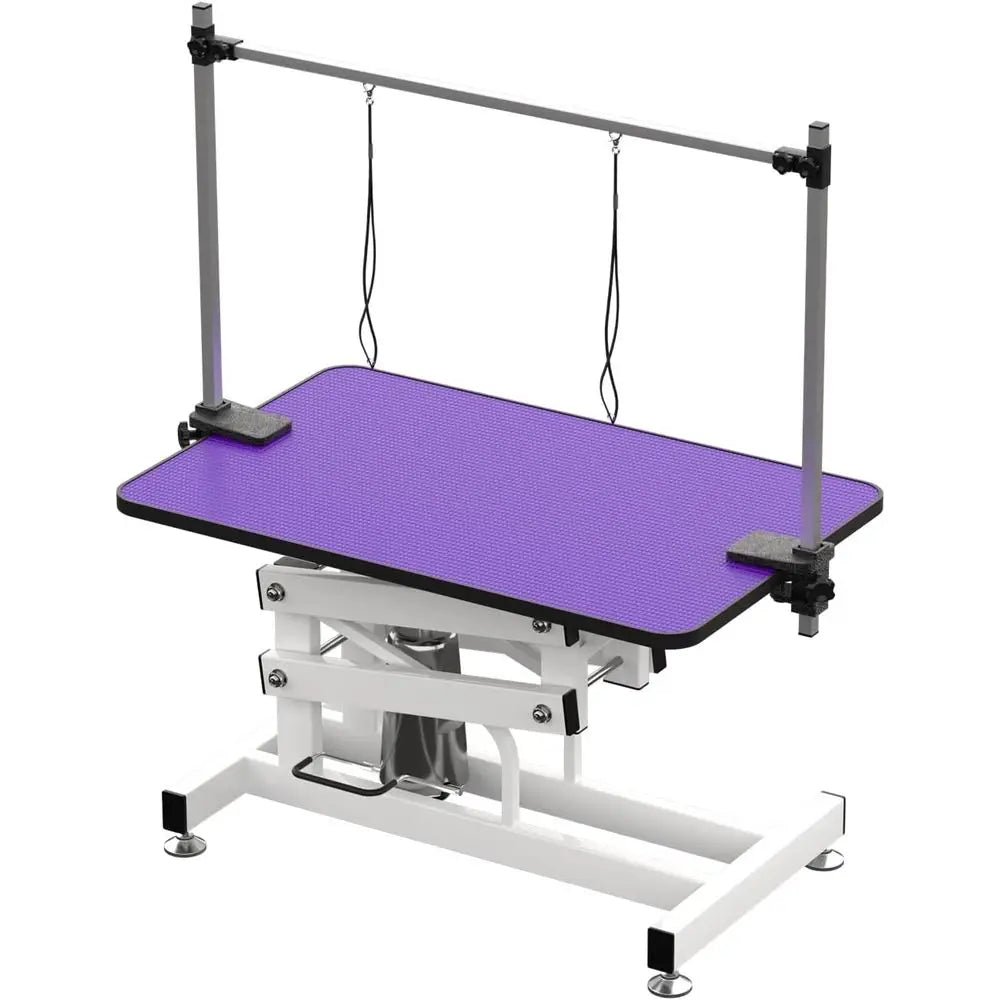 Hydraulic 42 Inch Pet Grooming Heavy Duty Height Adjustable Table