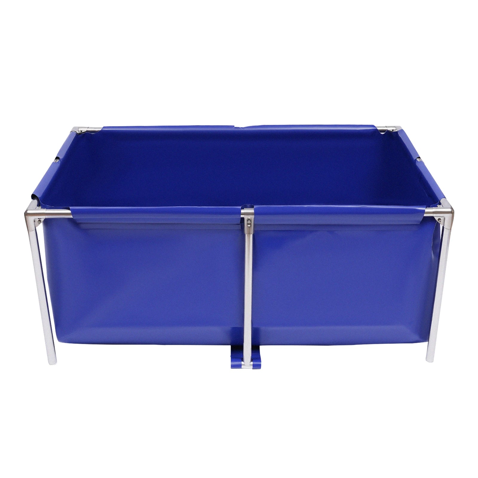 Small  Blue above Ground Koi Breeding  Pond with Drain