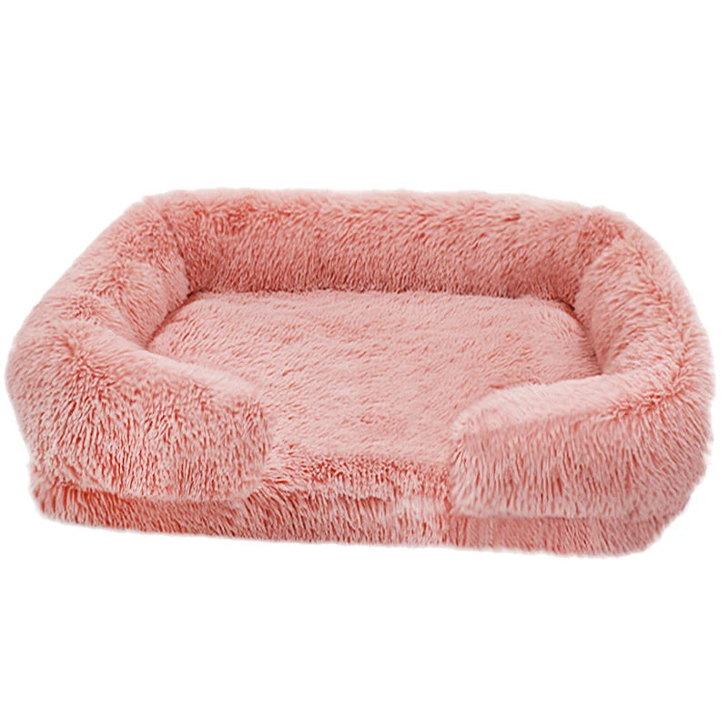 Thick orthopedic, egg sponge, small to extra large pet furniture, washable cover