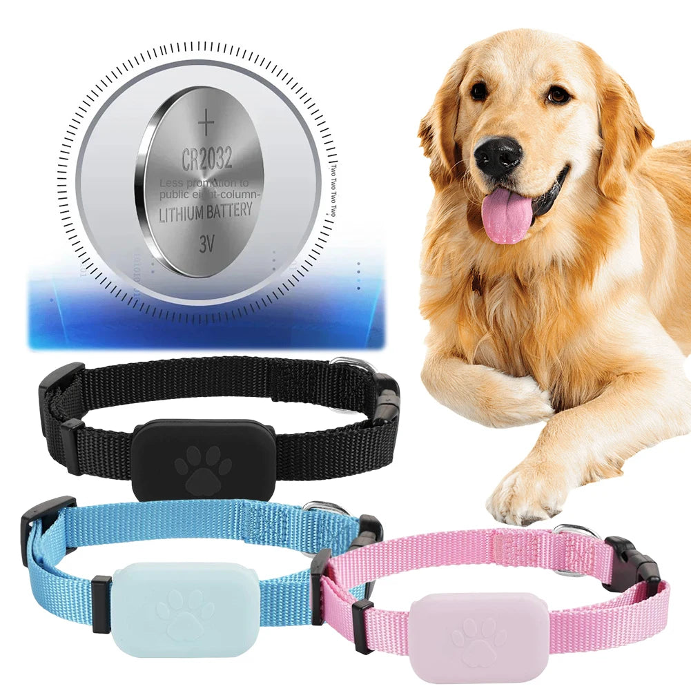Waterproof Pet GPS Real Time Tracking Movement Alert Collar Locator