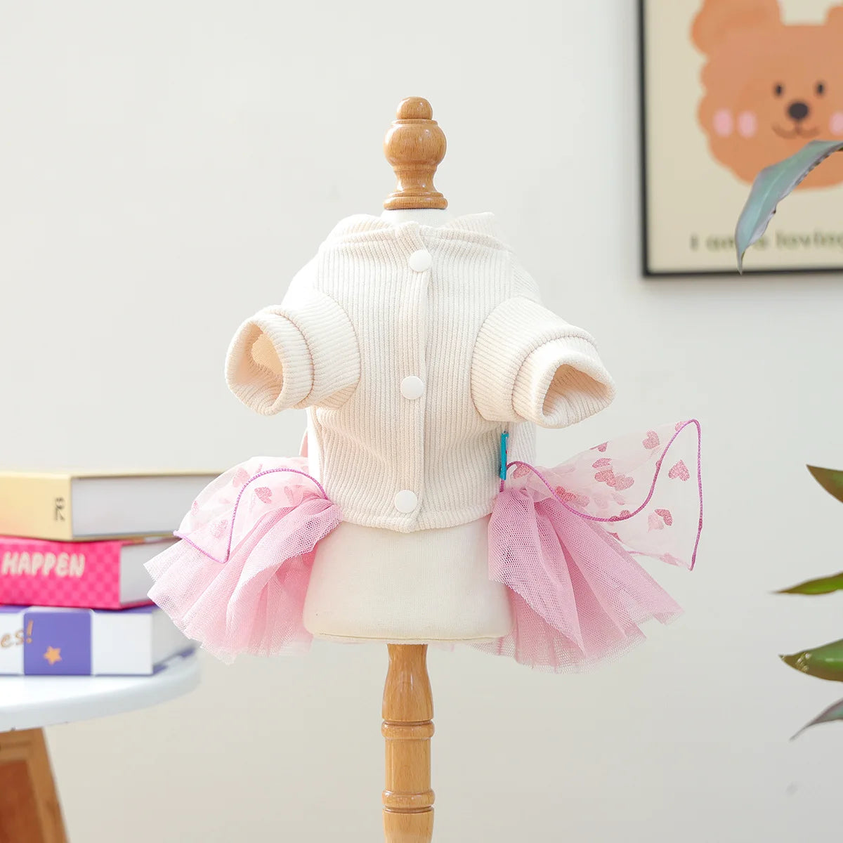 Pink Dresses Fancy Pet Grooming, Formal, Halloween Costumes