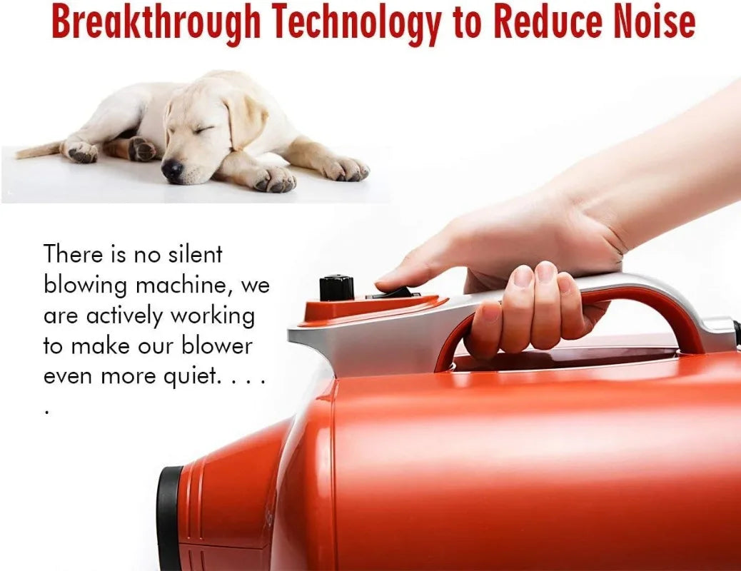 High Velocity Professional Pet Grooming Hair Drying Blower 6.0HP (DHD-2400F)
