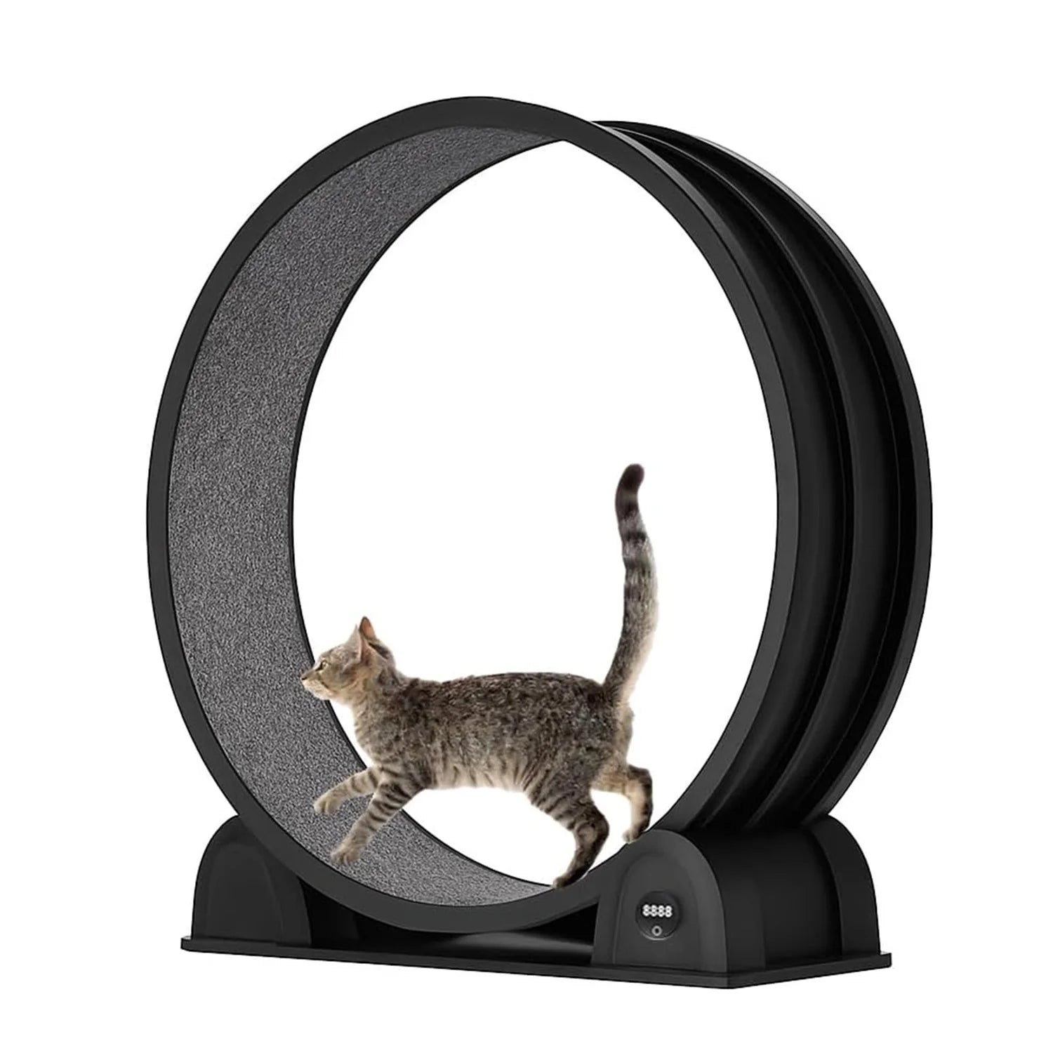 Exercise Wheel 45" Treadmill For Cats Quiet Running . Smart Pedometer