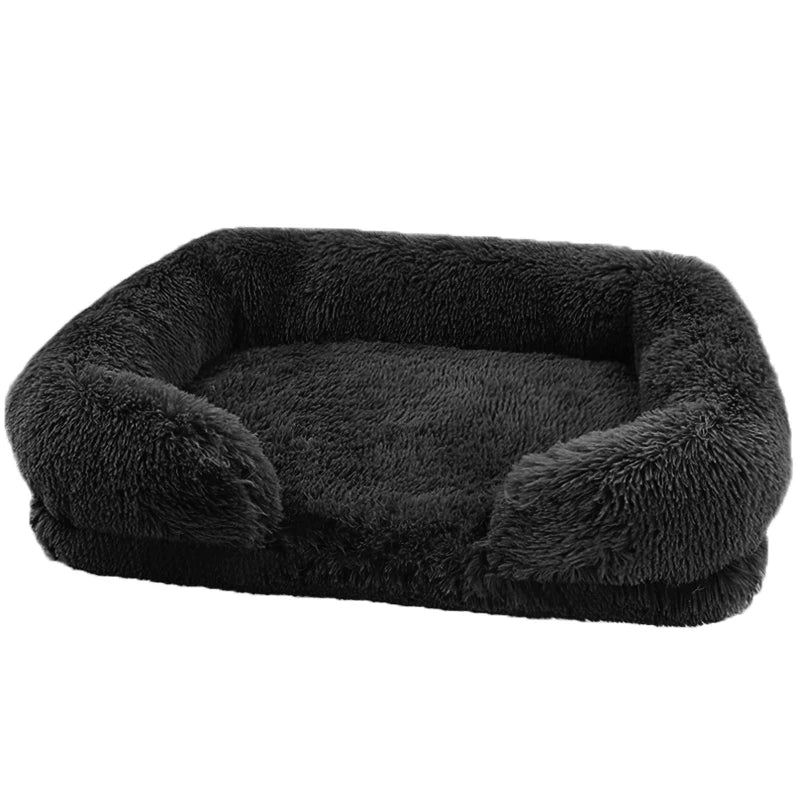 Thick orthopedic, egg sponge, small to extra large pet furniture, washable cover